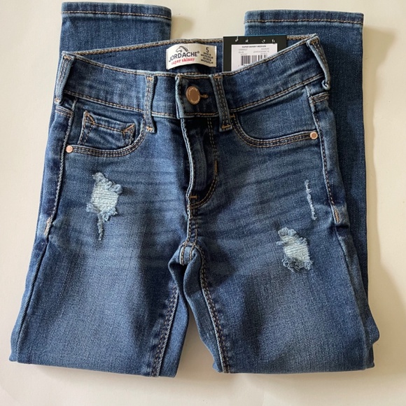NWT Girls Jordache Super Skinny Jeans. Size 5 - Picture 2 of 8